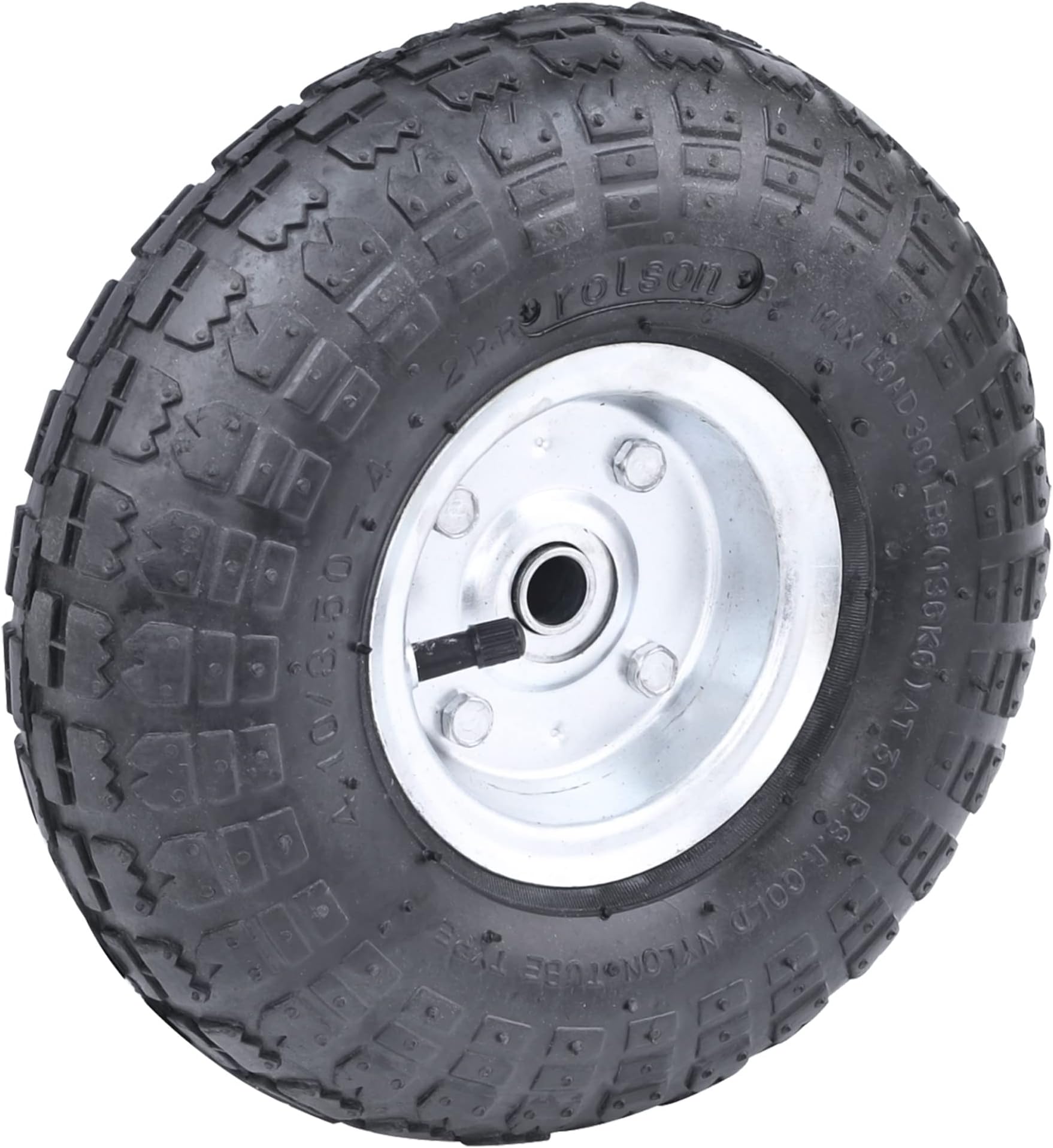 Rolson 42511 250 mm Tyre & Wheel Assembly : Amazon.co.uk: Garden