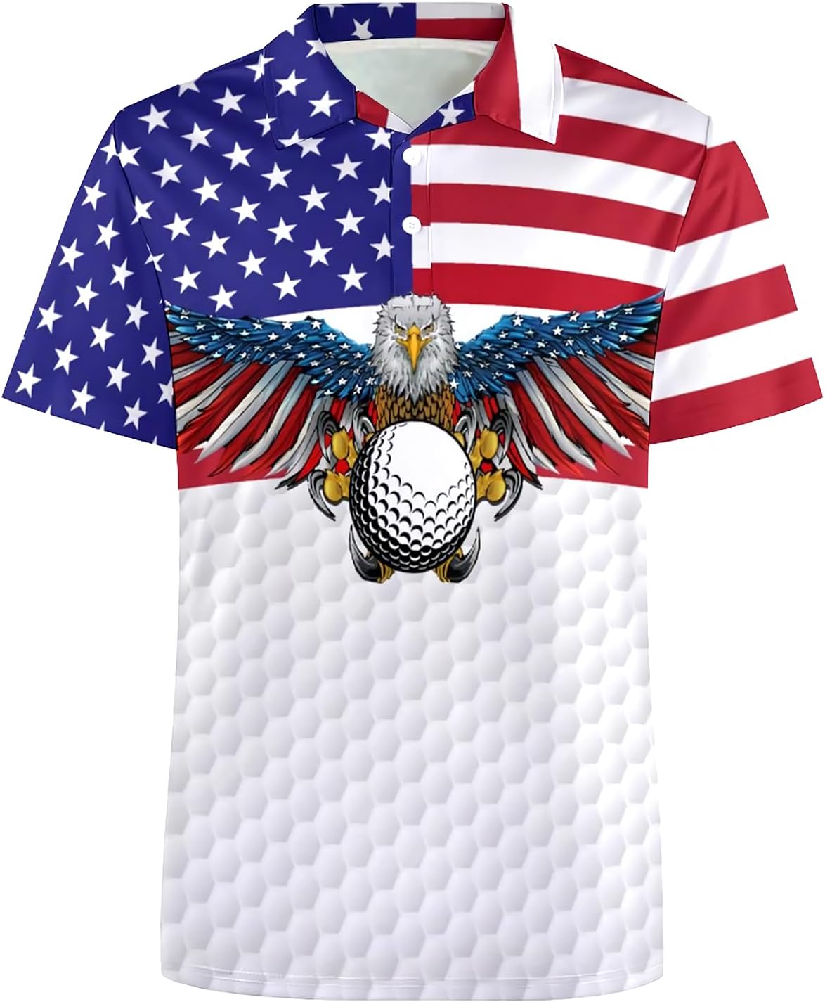 Golf Shirts for Men,Dry Fit Athletic Short Sleeve Polo Shirts,Performance 4 Way Stretch Golf Polos with UPF 50