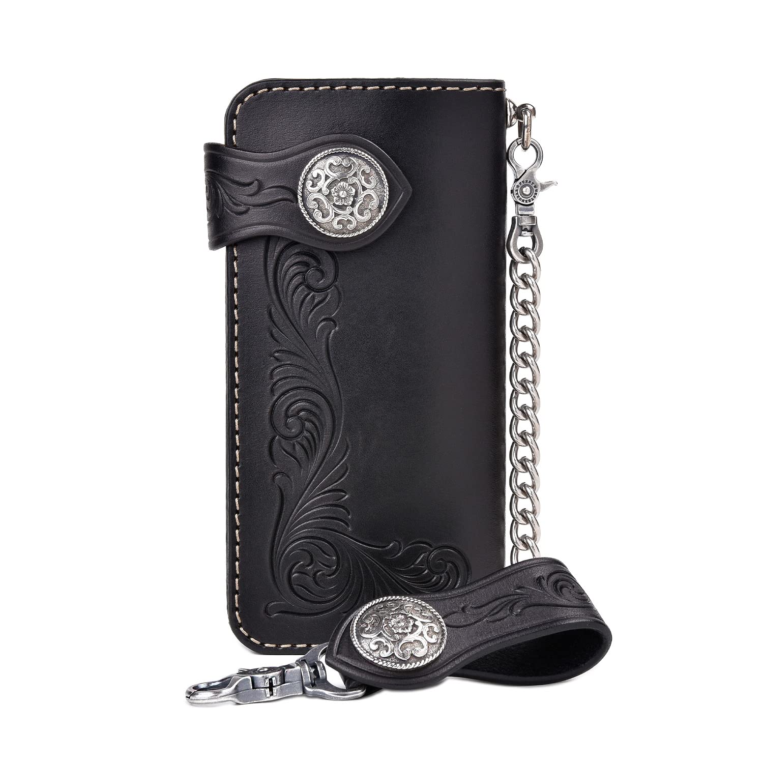 Amazon | [FUNNY] [ファニー] ライダースウォレット フェザーカット  