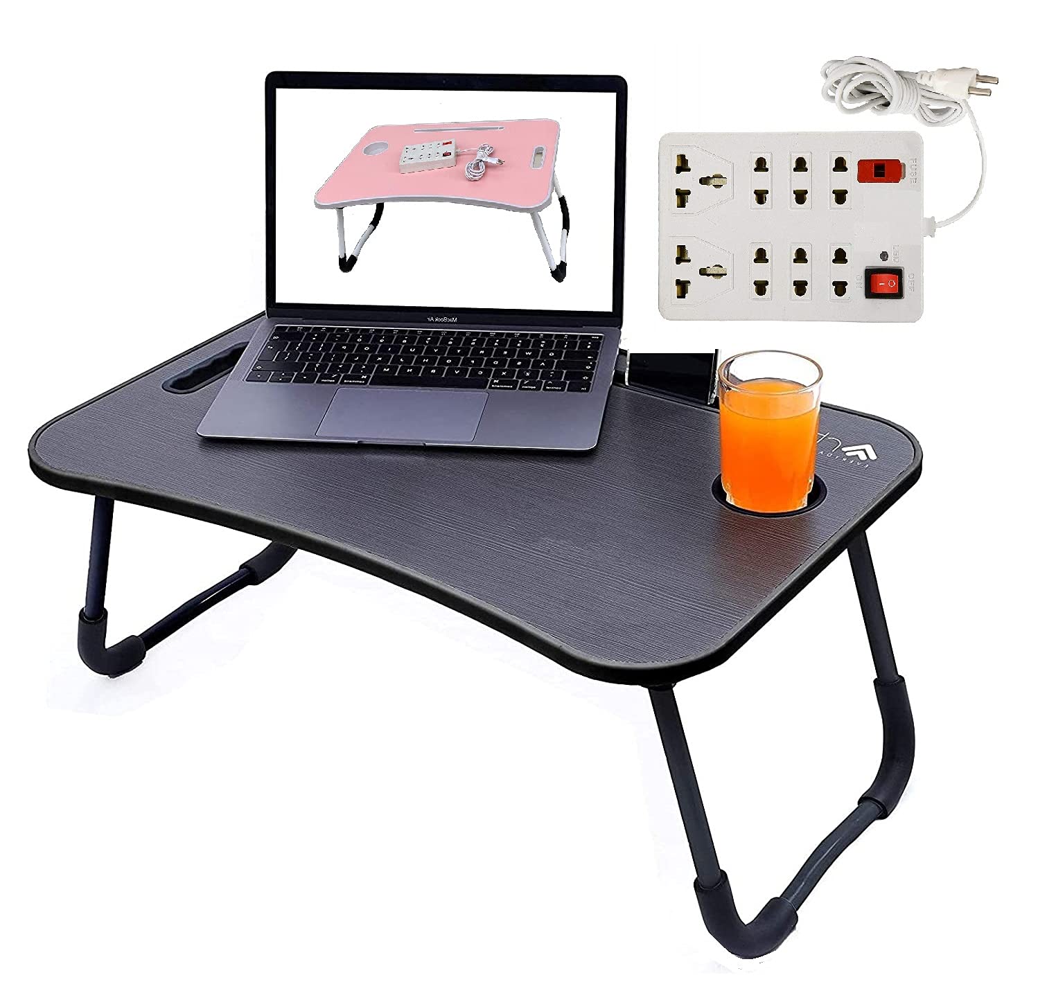 MLU Kids Table Multipurpose Table, Bed Table with 8+1 Extension Board (Engineered Wood)-image-29
