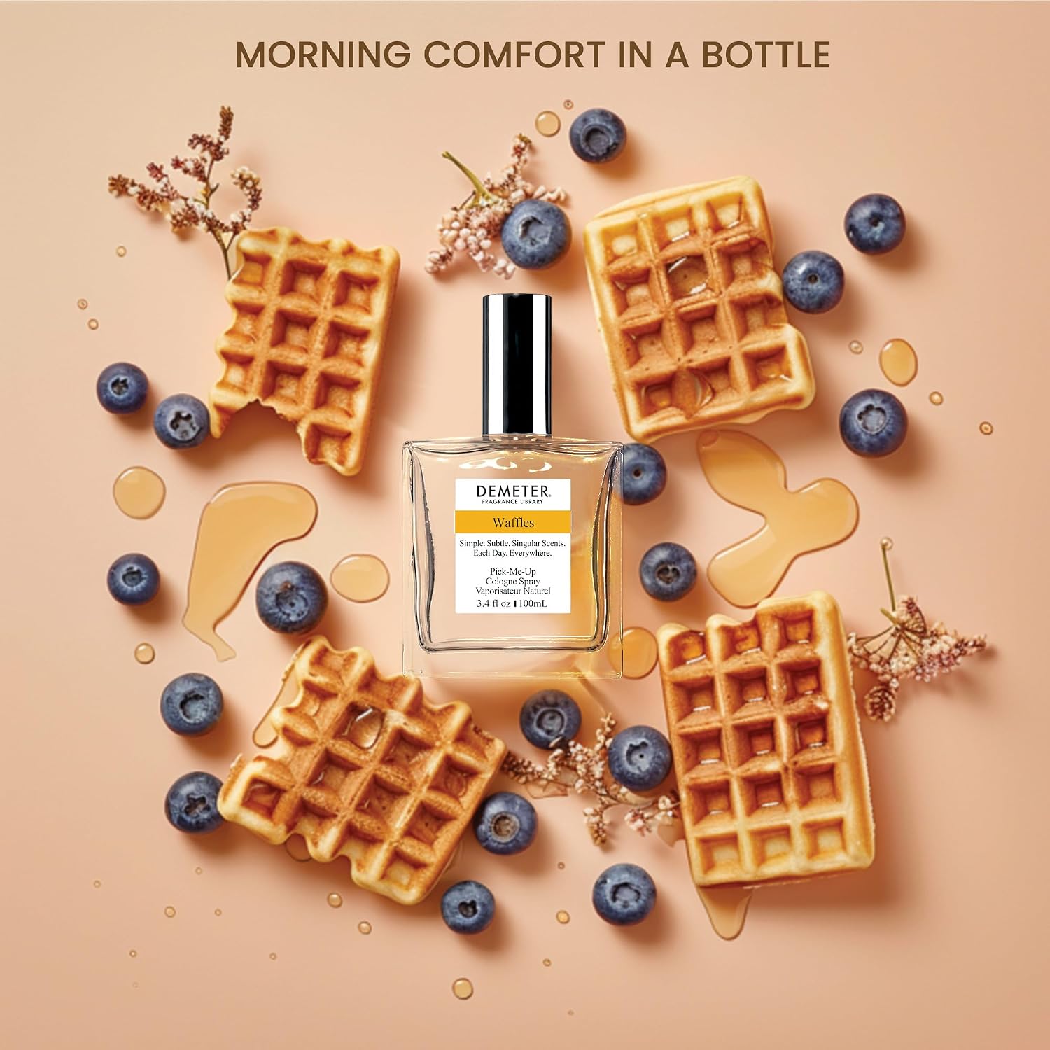 DEMETER Waffles 3.4 Oz Cologne Spray, Perfume for Women and Men
