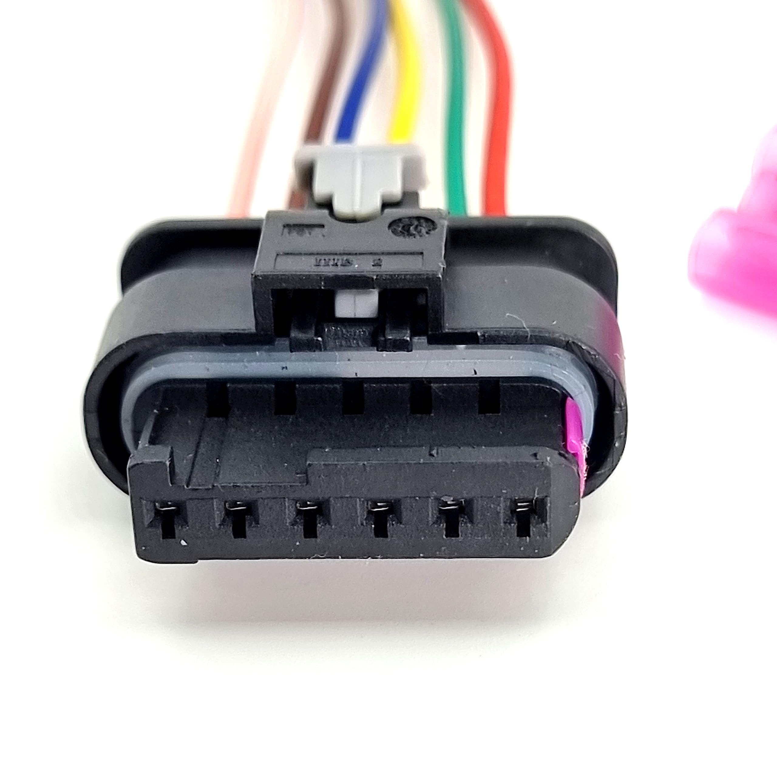 Connecteur Pigtail Compatible BMW - Noir, 2 Broches, Résistant à La Température, Neuf Avec Garantie