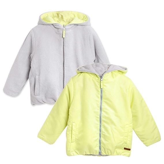 Cherry Crumble California Boys Snuggly Hooded Reversible Jacket Regular