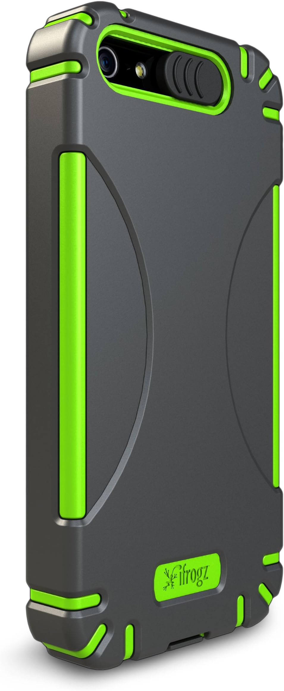 iFrogz Bullfrogz Case for iPhone 5 - Retail Packaging - Black/Green