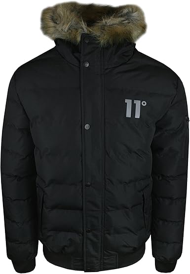 11 degrees coat black