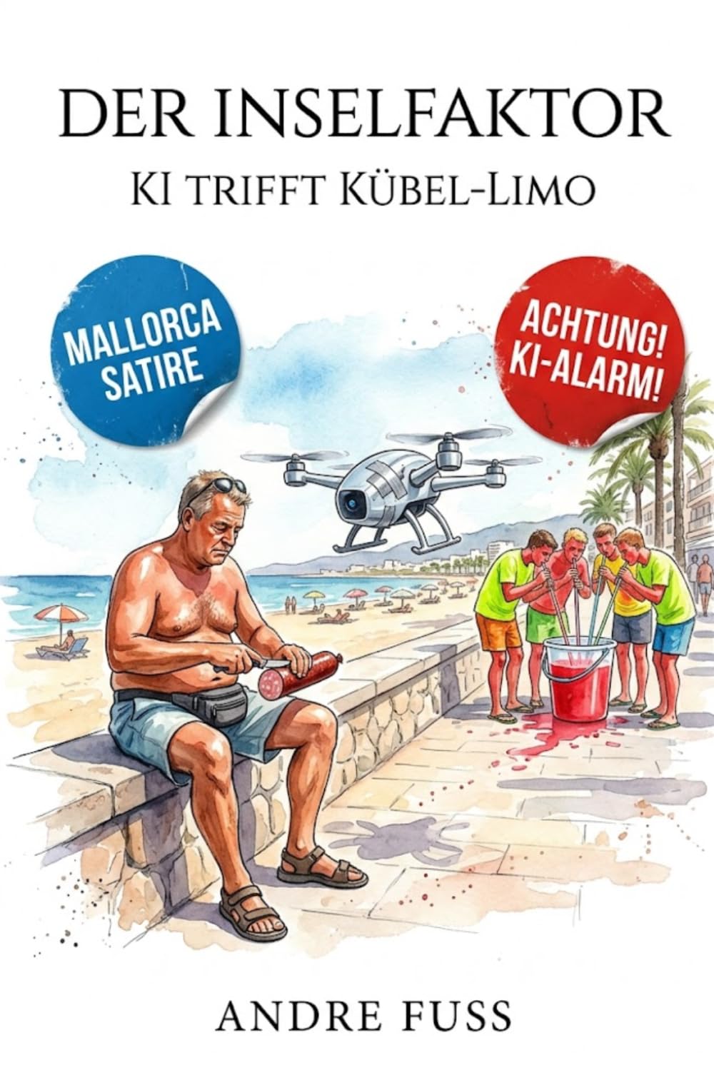 Der Inselfaktor: KI trifft Kübel-Limo (Satirische Protokolle des Wahnsinns)