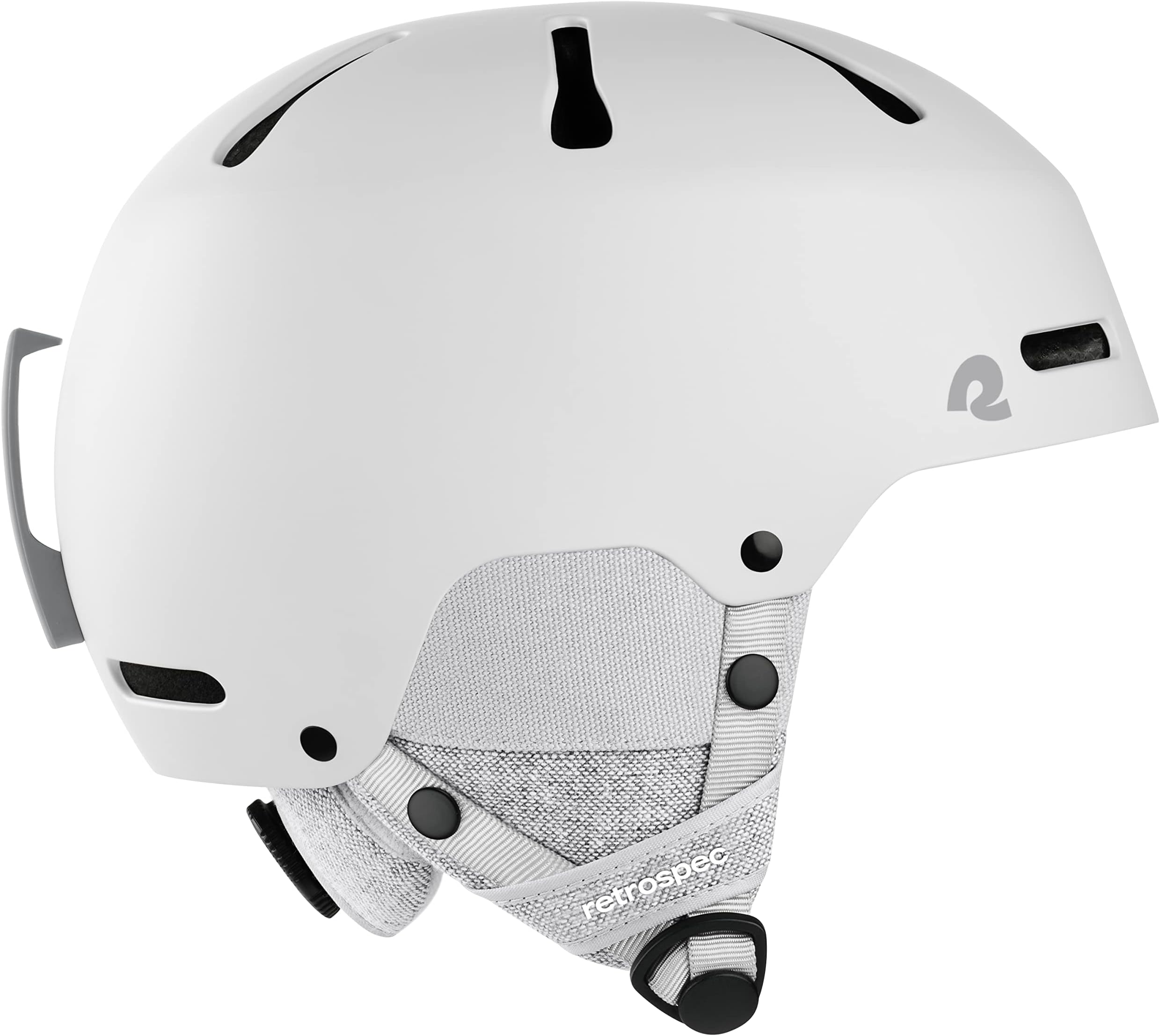 Retrospec Comstock Ski Helmet - Snowboard Helmet for Adults & Youth - Adjustable Fit Snow Helmet with Protective Shell and Breathable Vents for Men, Women, Boys & Girls