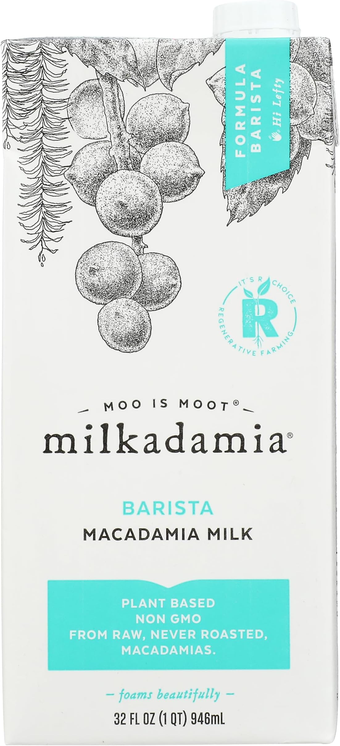 Macadamia Milk Latte Da, 32 Fl Oz