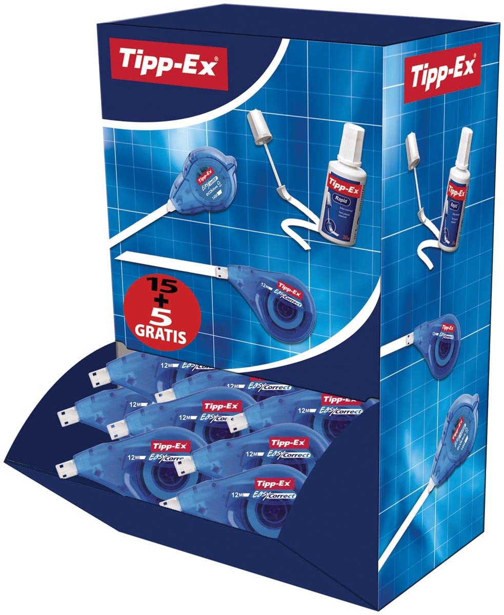 Tipp-Ex Korrekturroller Easy Correct 12m x 4.2mm 20er Pack