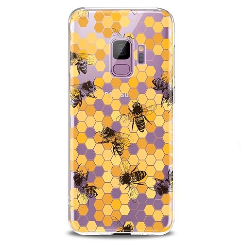 Miniatura 7 de Funda compatible con Samsung A91, A54, A52, A51, A50, A20, A11, A12, A13, A14, A03s, A02s, realista, diseño de abeja transparente, diseño delgado,