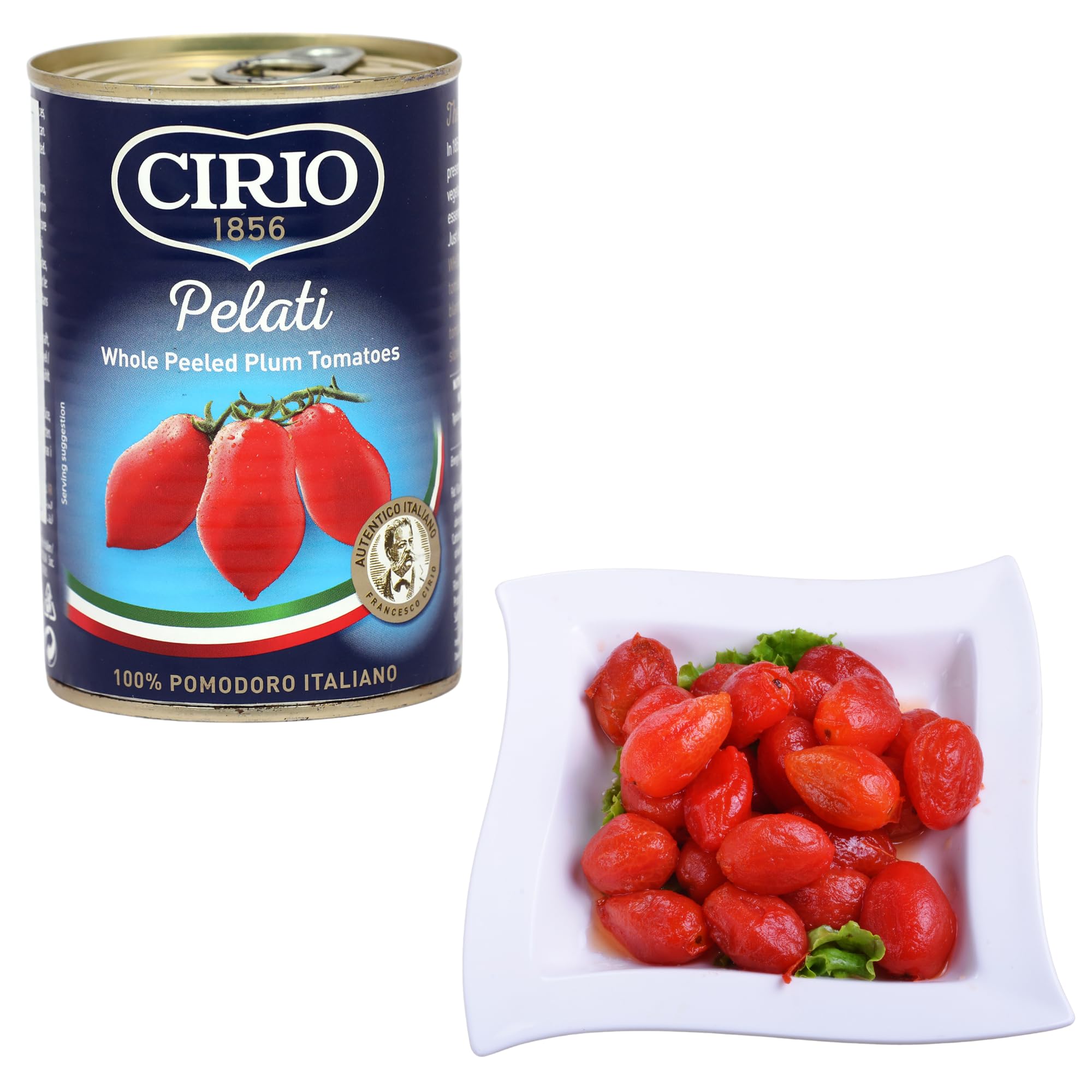 Cirio 400g Peeled Plum Tomatoes – Perfect for Sauces and Soups - Image 6 thumbnail