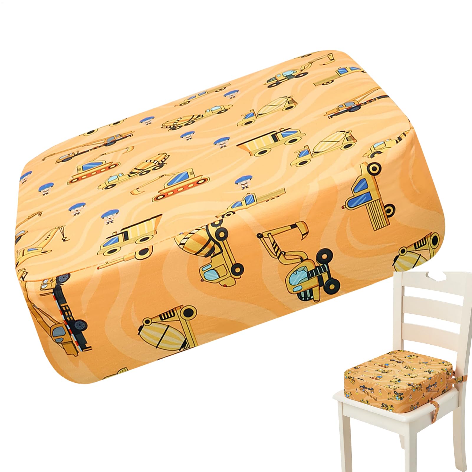 Kids Dining Booster Seat, Non Slip Booster Seats with Safety Belt, Detachable Design with Zipper and Waterproof Fabric for Easy Cleaning, for Toddler Children Toddler Boosters Seat