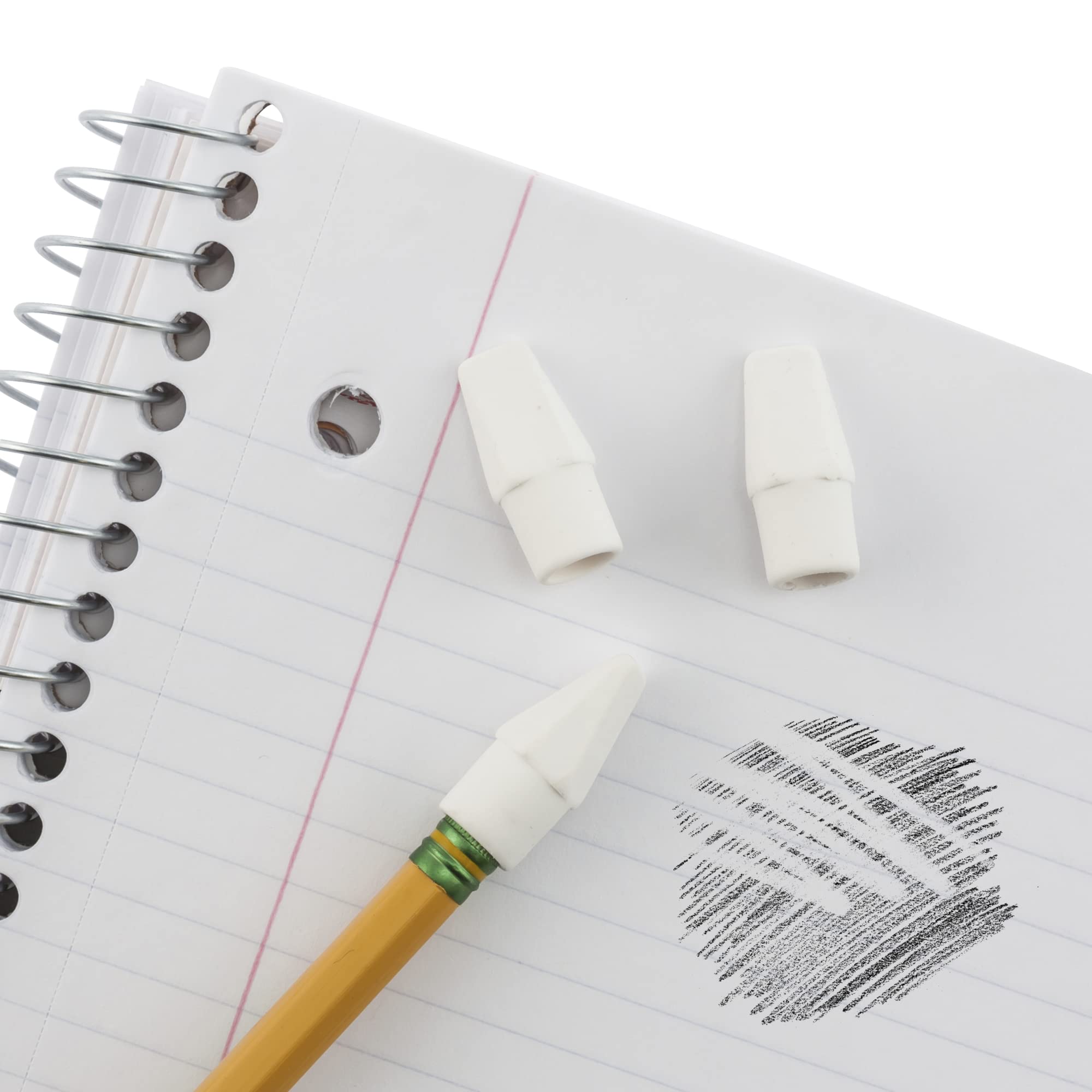 Pentel Arts ZEH02-240 Radiergummi, Hi-Polymer, Weiß, 240 Stück