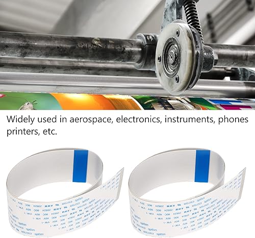 Miniatura 4 de Cable plano flexible FFC de cinta flexible para accesorios de impresora XP600 TX800 (24 pulgadas)