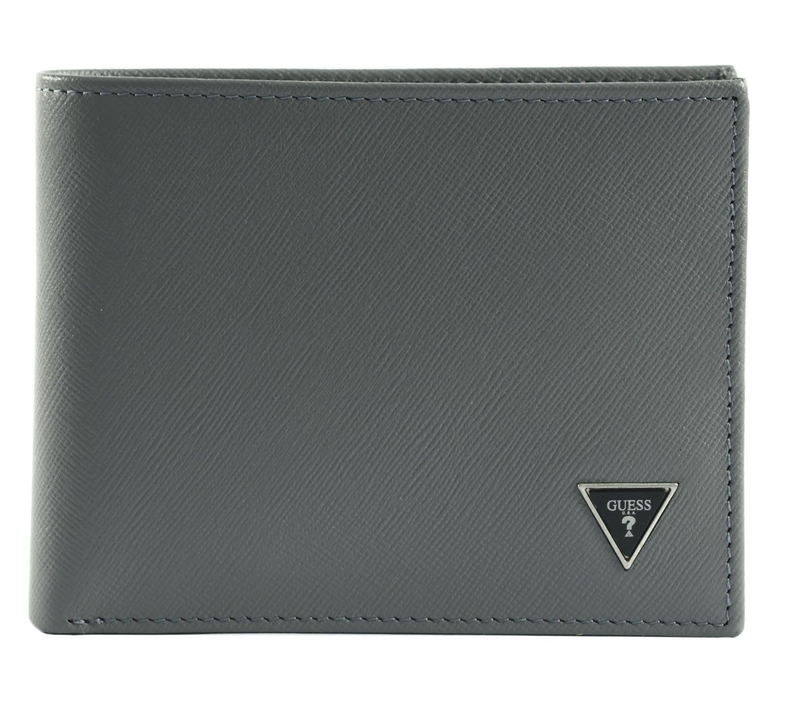 GUESS Monedero Certosa Billfold Coin Wallet Anthracite Gris
