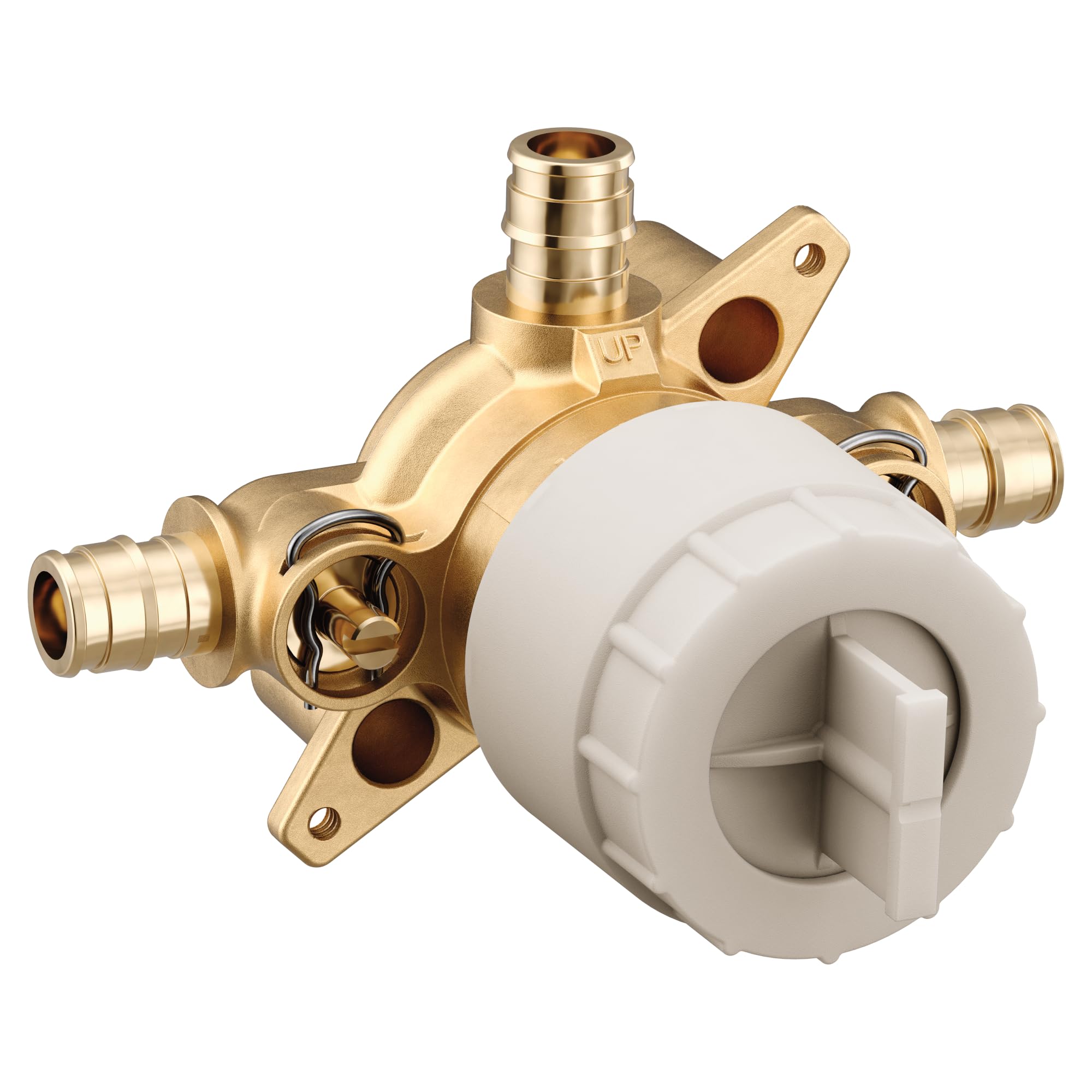Chrome Mox 4枚セット　金属モックス Moen U130CXS M-CORE 3 Port Shower Mixing Valve with Cold Expansion