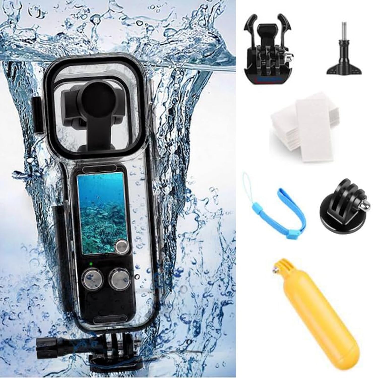 45M Waterproof Housing Case For DJI Osmo Pocket 3, Underwater