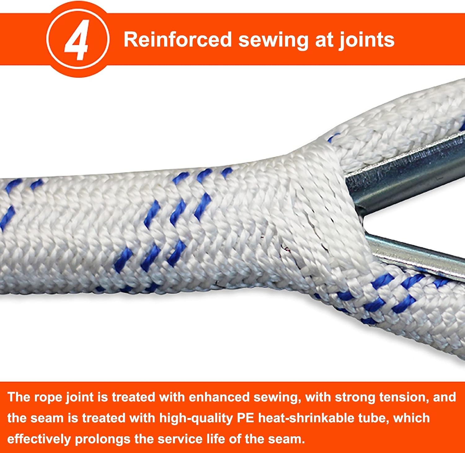 Rope Ladder,Emergency Fire Escape Ladder - Safety Ladder for Home/Office, High Temperature Resistance Safety Evacuation Ladder, for Residential Hotel Office Buildings