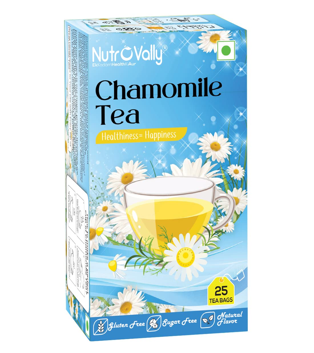 See full amazon price history chart for Nutrovally - Chamomile Tea 25 Pcs Tea Bags|100% Better Sleep & Refreshing Pure Flowery Loose Leaves (25 Teabags) - Chamomile, 1 Gram Nutrovally - Chamomile Tea 25 Pcs Tea Bags|100% Better Sleep & Refreshing Pure Flowery Loose Leaves (25 Teabags) - Chamomile, 1 Gram (B0BR1DY5JR) Amazon Price History, Amazon Price Tracker