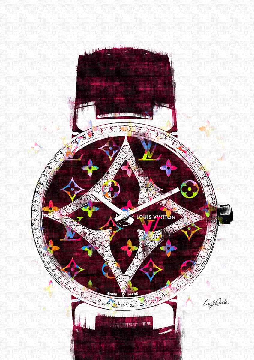 Amazon.co.jp: Craig Garcia アート ポスター (キャンバス) No time