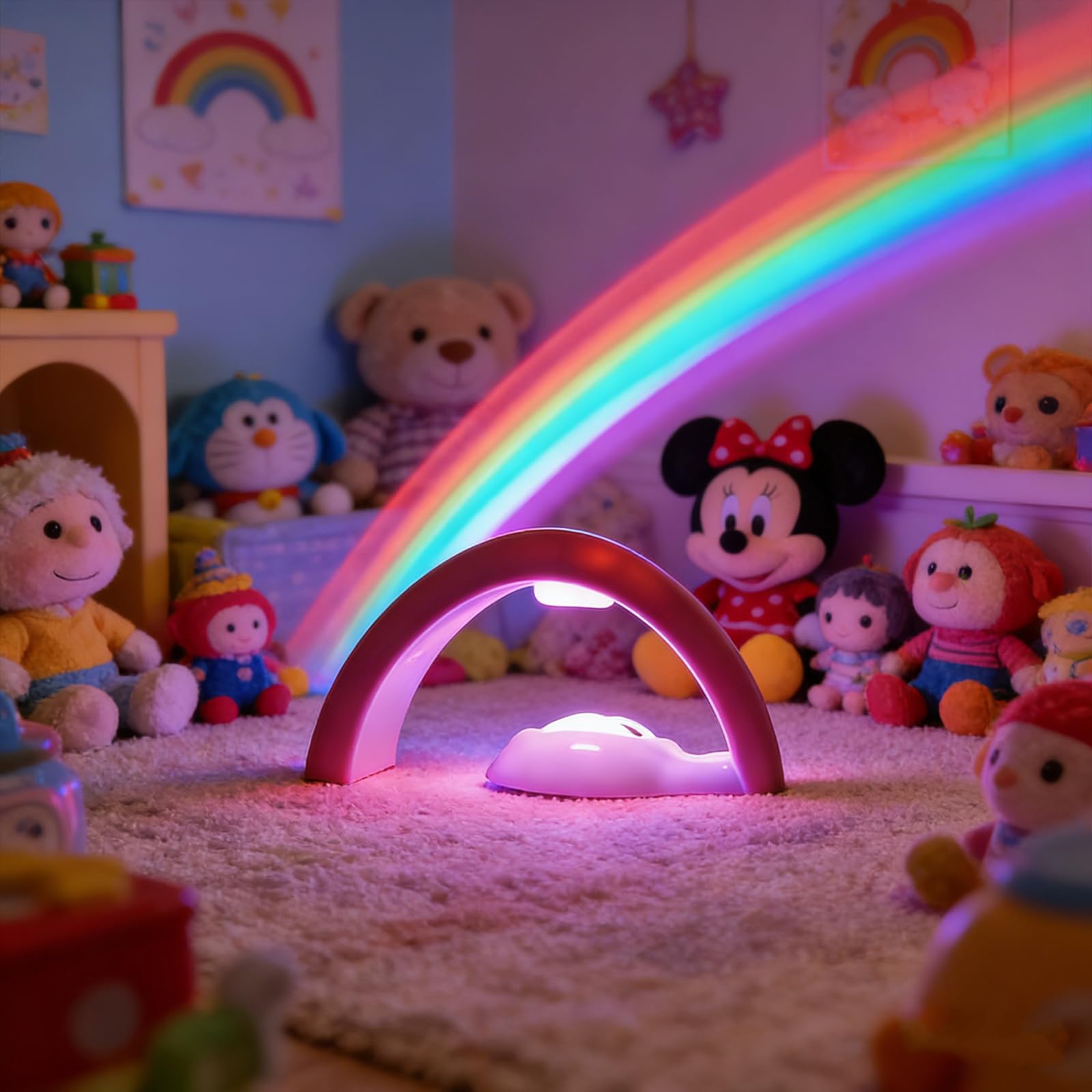 Veilleuse Murale Rainbow Brite Nite Lite - Kat's Meow, Neuve Et Originale