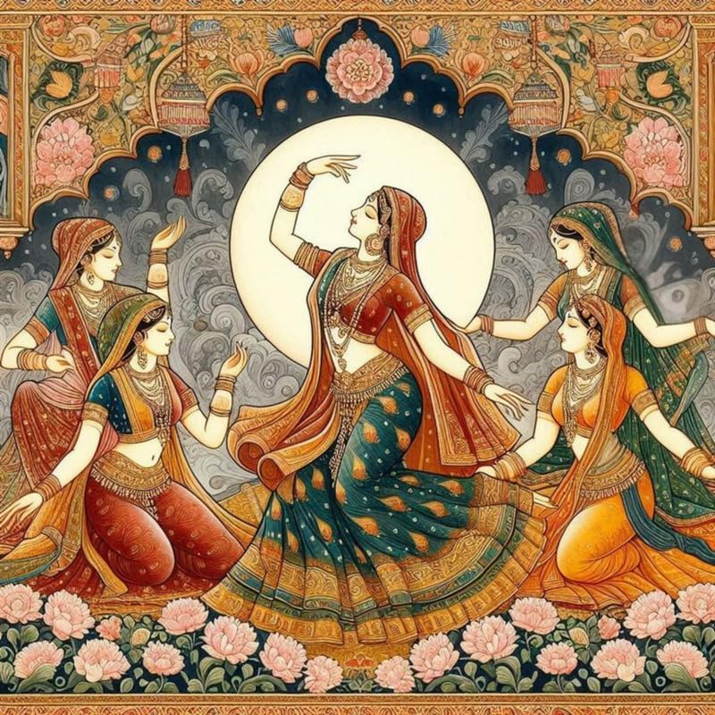 Image of TULIP N TURTLE NRITYA DIY 5D Diamond Painting Kit Round Dril Cross Stitch