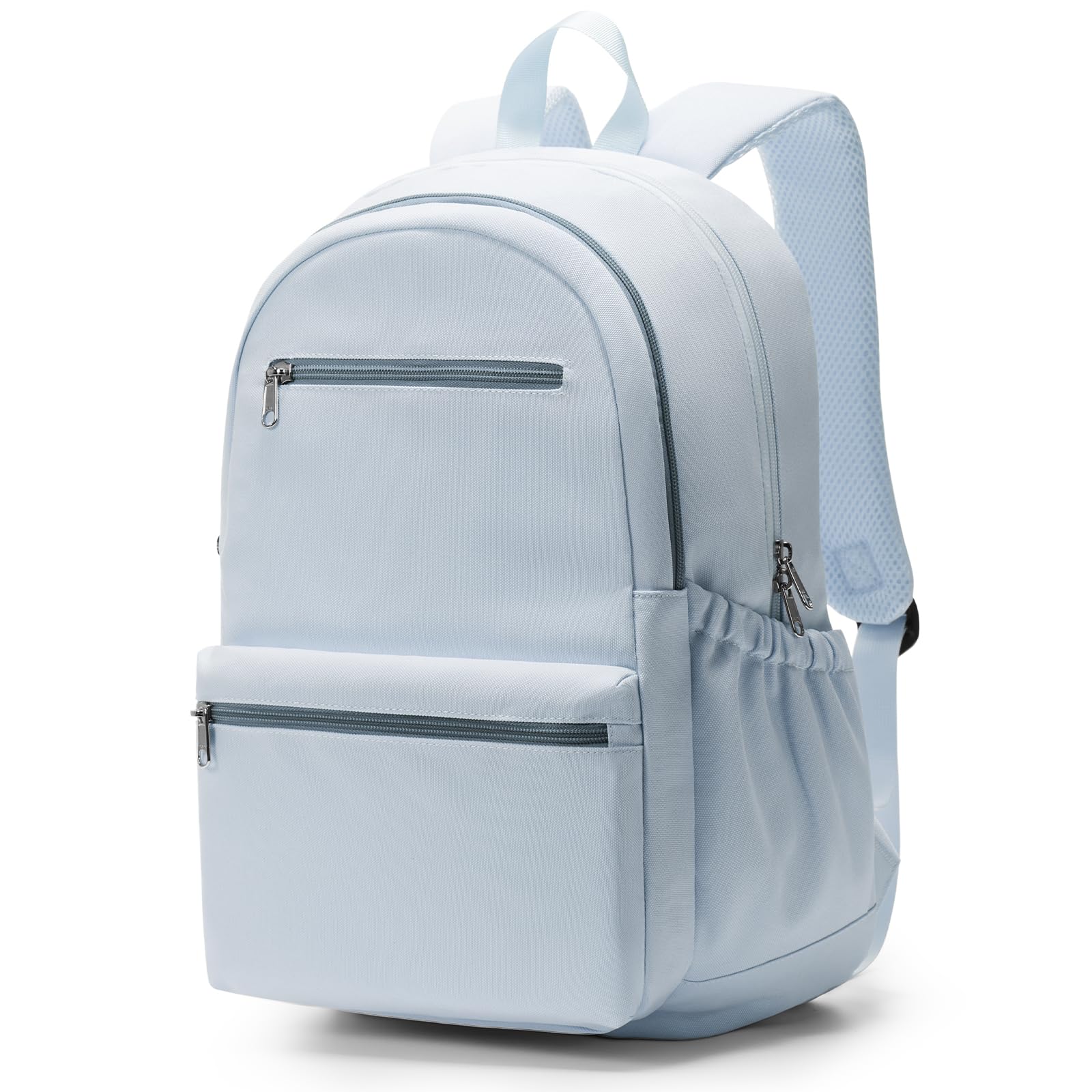 Zaino leggero per la scuola, per ragazzi, ragazze, adolescenti, studenti universitari, bambini, zaino da viaggio per computer portatile da 15,6/16 pollici, zaino casual, borsa da lavoro per