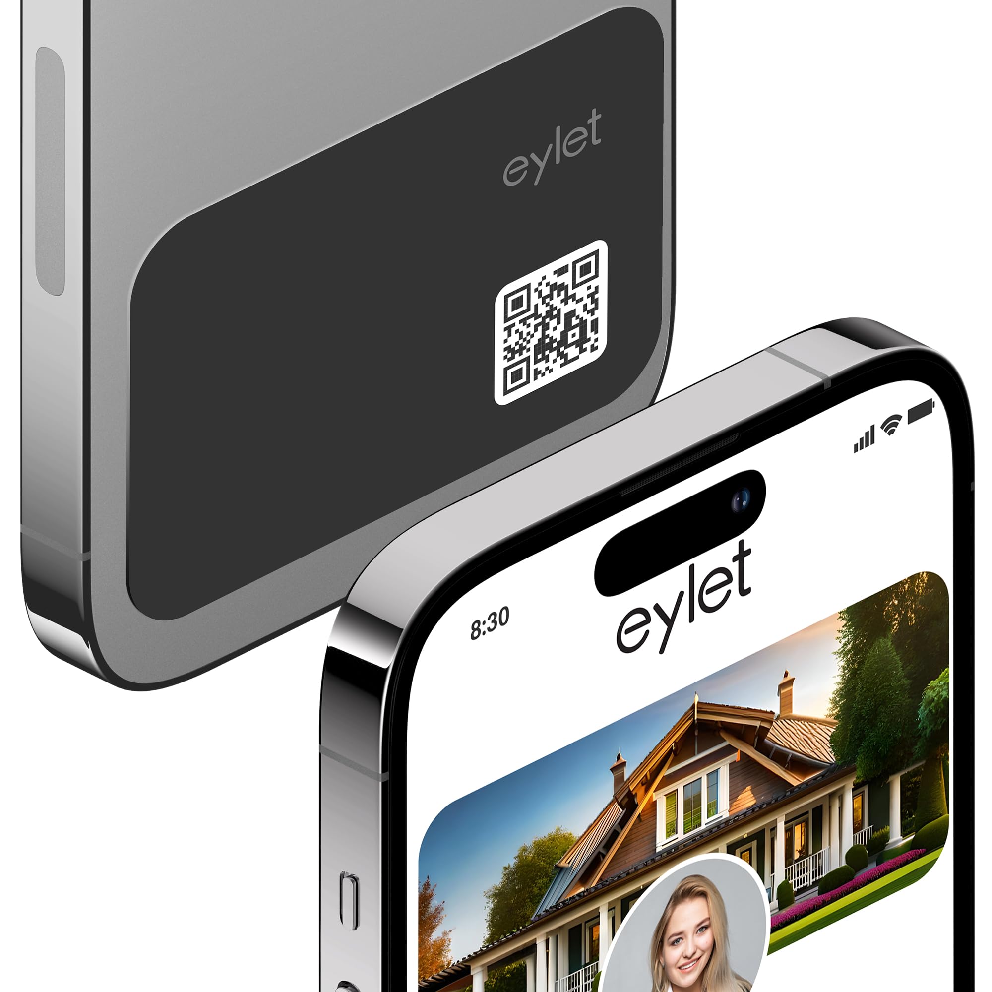 EYLET Digital Business Card v3 NFC iPhone and Android Tap to Share Anything Such as Google Reviews Email Social Connections Using NFC or Scan QR Code-image-34
