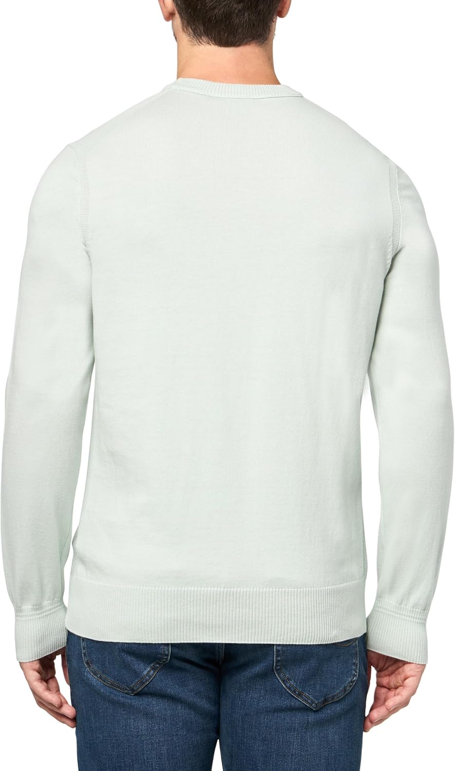 BOSS Mens Tonal Logo Knit Sweater - Image 2