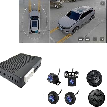 AHD 1080P 3D 360 Birds-Eye View Camera System