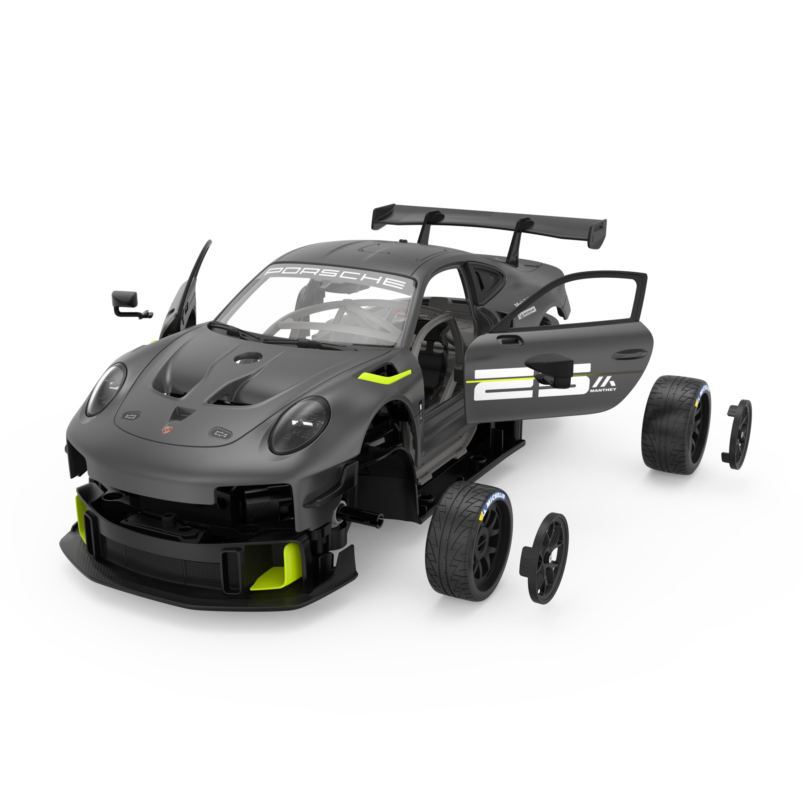 クラブ Rc RC Car Building Kit, 1/18 Scale Compatible Porsche 911 GT2