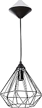 PENDENTE ARAMADO DIAMANTE PRETO