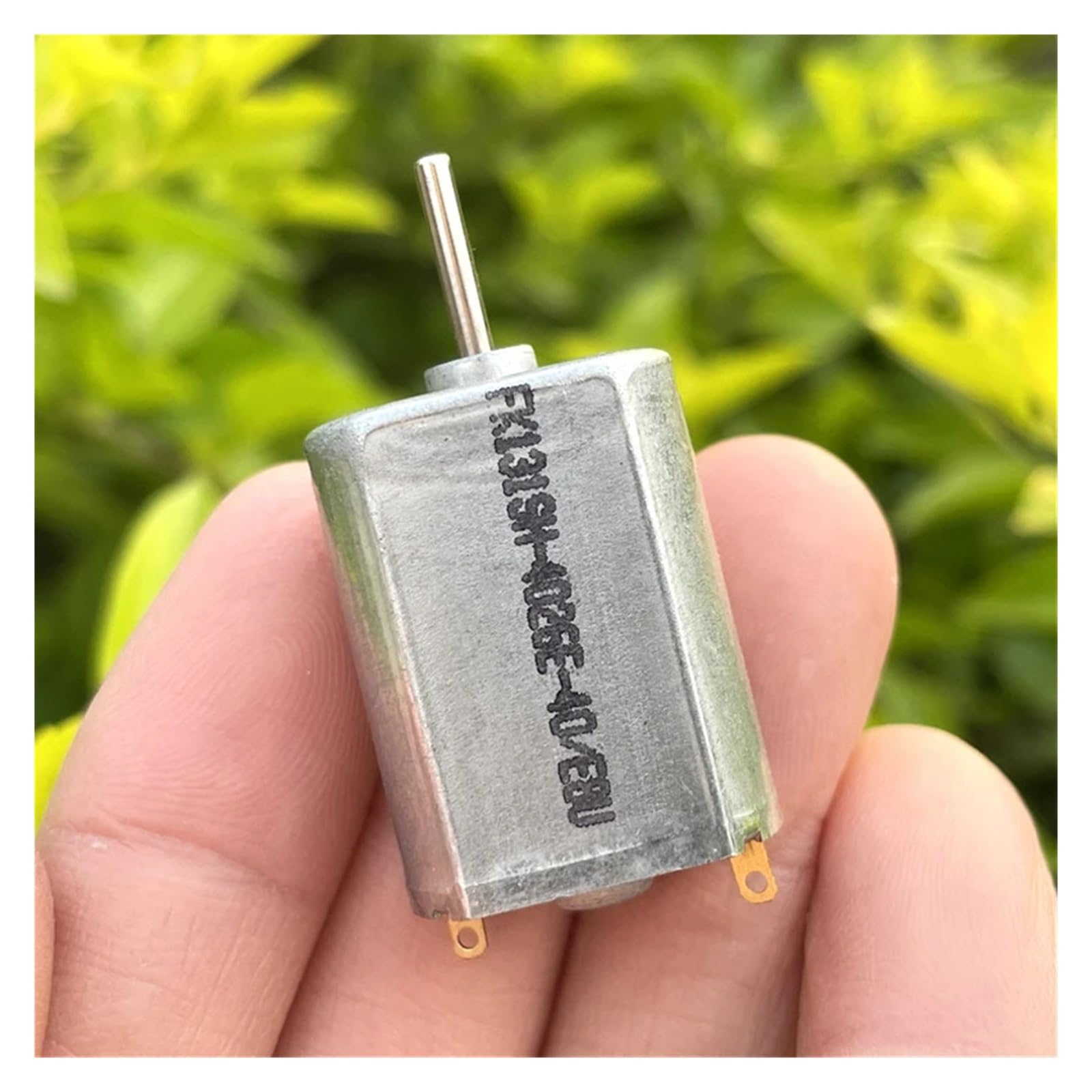 LHAOEEEYG 131 DC Electronic Starter FK-131SH-4026/40 DC 3V-4.2V 3.7V Carbon Brush High Speed Torque Iron Back Cover