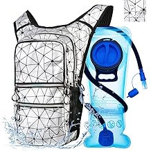 Mothybot Hydration Backpack Pack, Water Backpack 20L Capacities Included 2L Hydration Bladder, Festival Essential - Rave Hydration Pack Hydropack Hydro for Hiking, Festival Gear