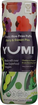Yumi Puffs Berry Sweet Pea 1.5 OZ