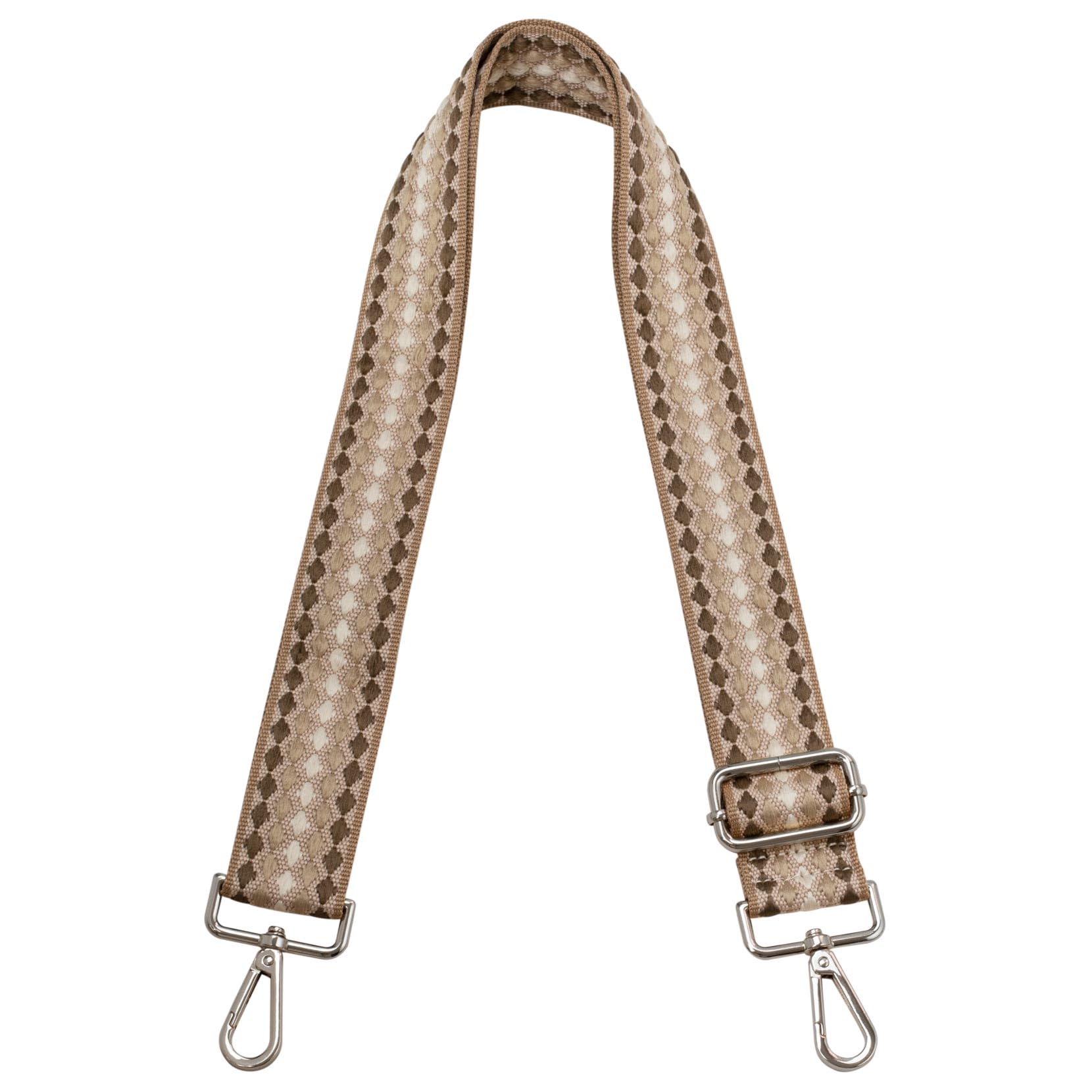 ZANQANO Purse Strap Replacement Crossbody Bag Women Wide Adjustable Jacquard Woven Handbag Straps