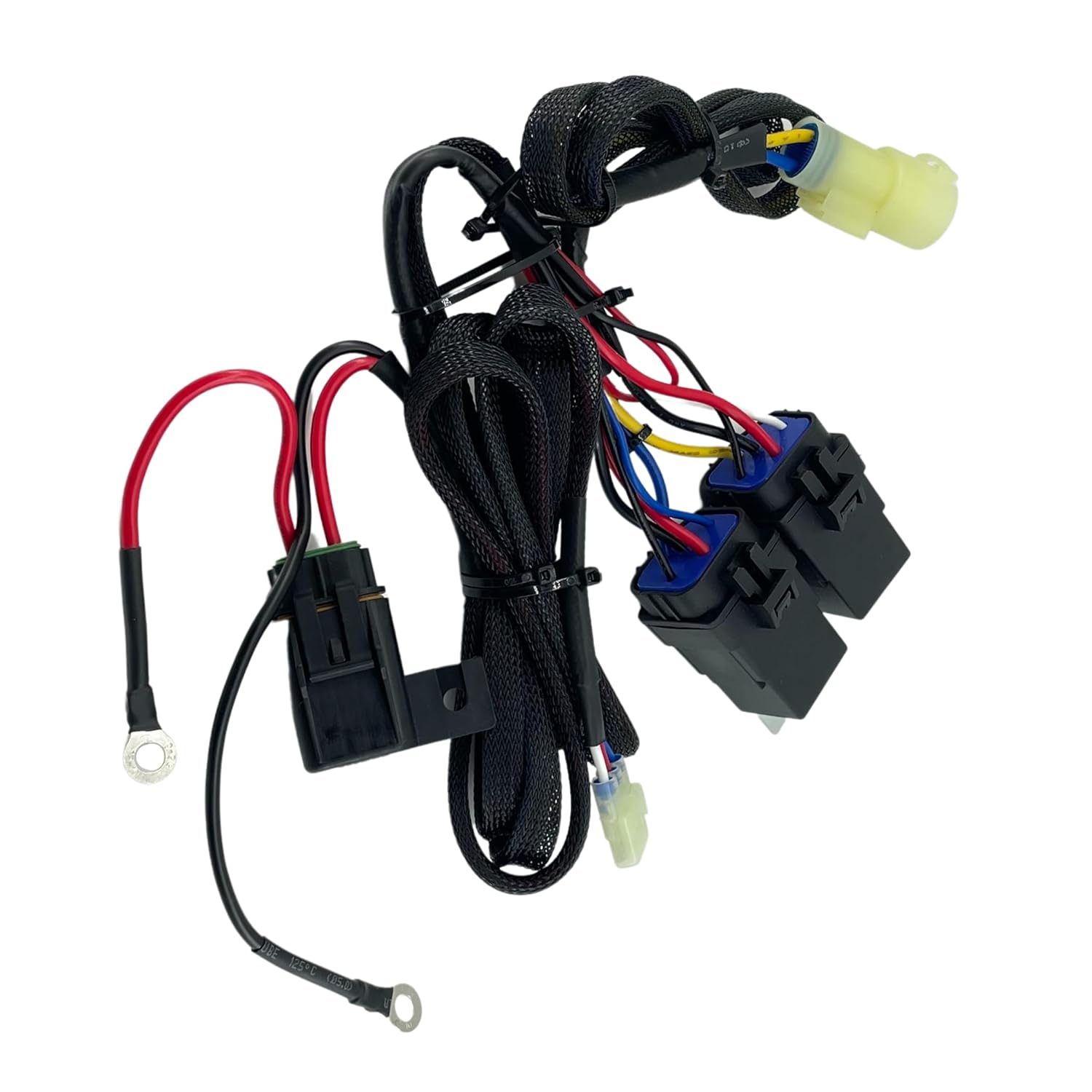 Shift Wiring Harness Kit Bypass Angle Sensor Shift Motor Computer Harness Compatible with 1998-2004 Honda Foreman 450 ES Te Fe