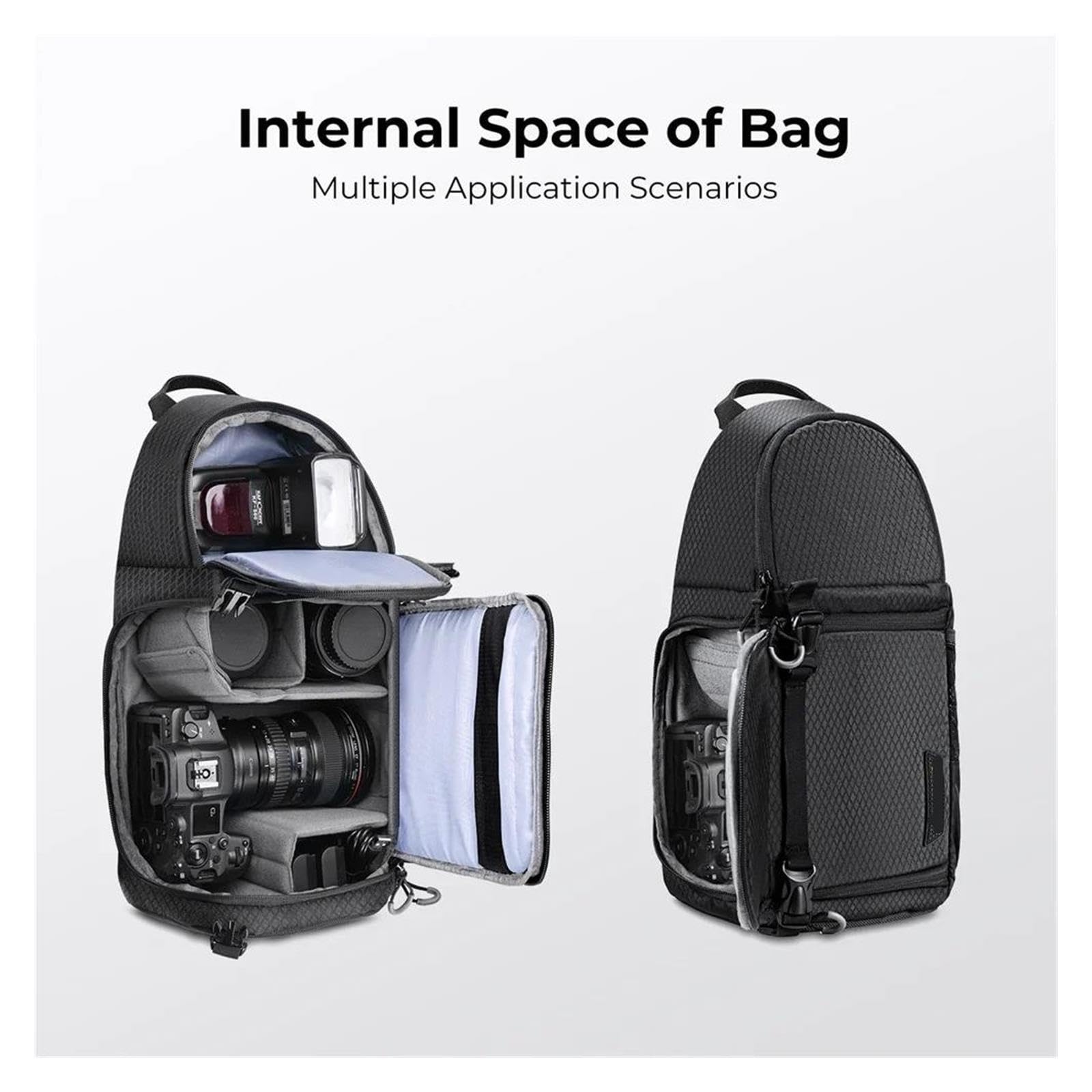Compatible avec Sony, sac à dos étanche for appareil photo 10 L