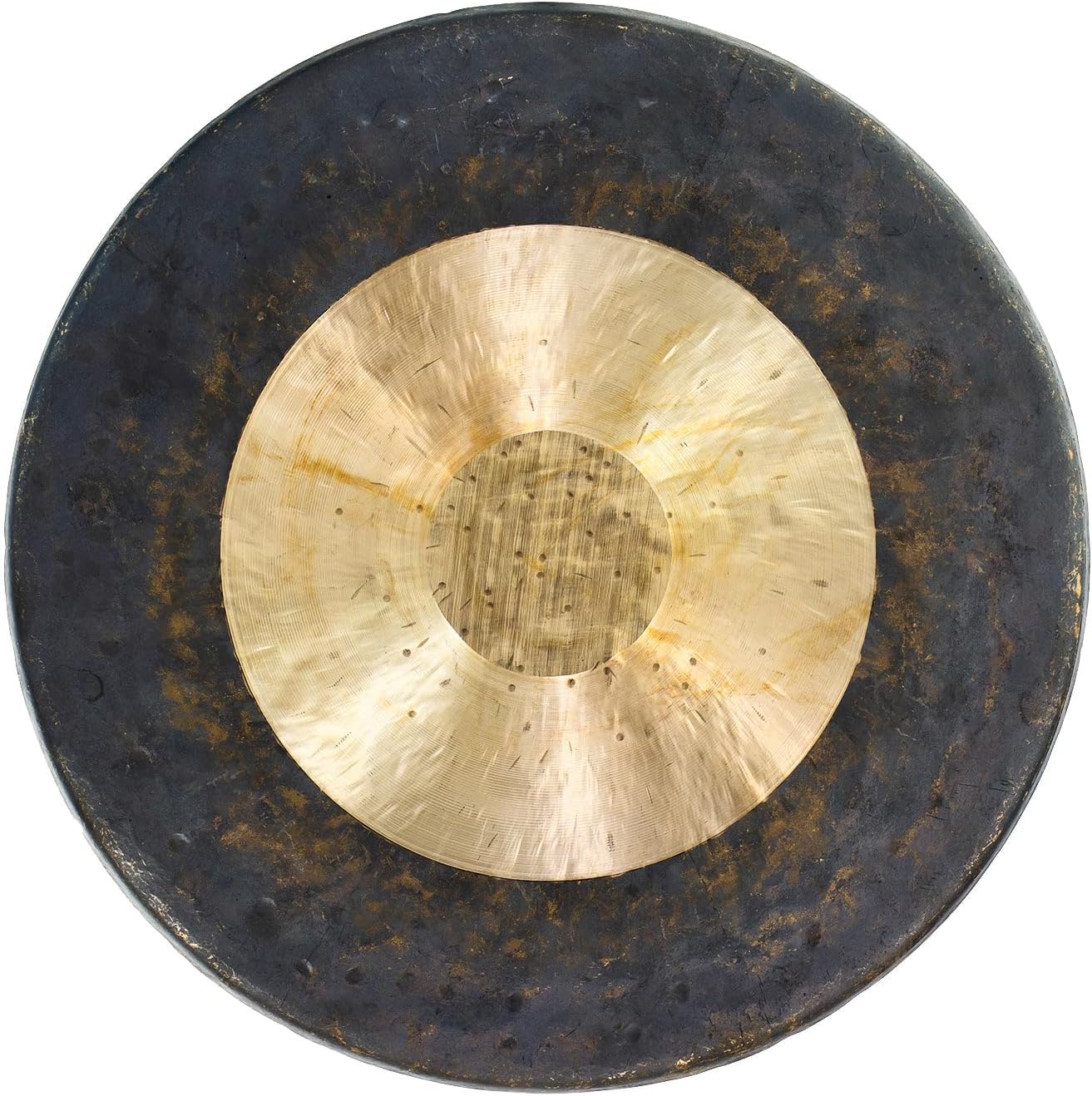 Unlimited Dark Star Gongs - Includes Gong, Mallet & Rope/Bronze Chinese Gong/Bouncy & Moody Tone/For Sound Therapy, Meditation, & Yoga