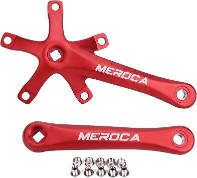for Litepro Folding Bike Crankset Ultra-Light Square Crank 170MM CNC Aluminum Alloy BMX Bicycle 130BCD Chainwheel Parts Accessory