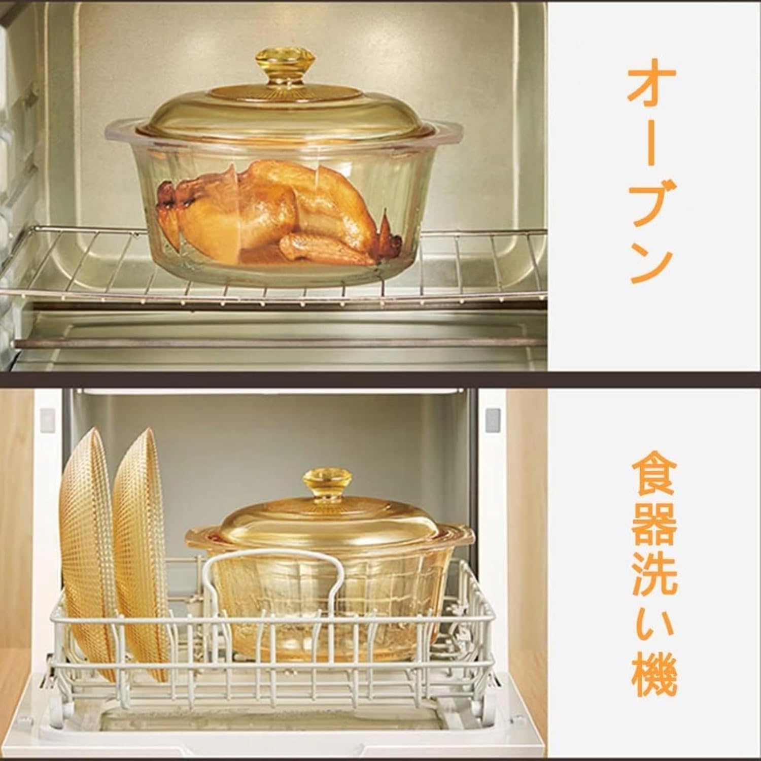 SLLS 耐熱ガラス製 透明ガラススープ鍋 直火OK ソースパン兼用 蒸しボウル兼用 家庭用 業務用 洗練デザイン 温かい料理最適