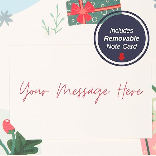 Miniatura 7 de Paper Love Frndly, tarjeta desplegable de Navidad 3D, noche de Navidad, tarjetas de felicitación 3D hechas a mano, regalo para Navidad o vacaciones,