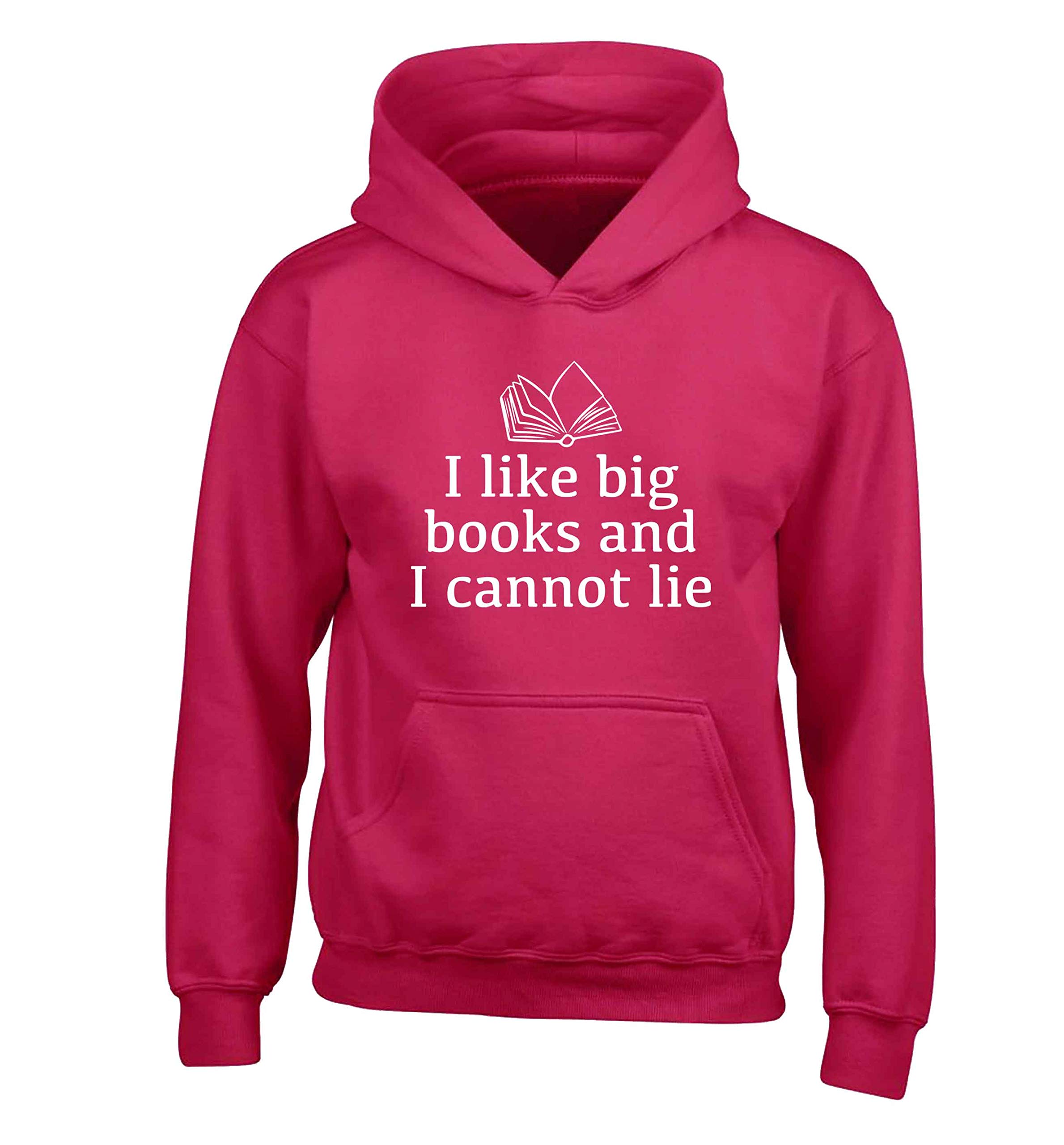 Flox CreativeChildren's Hoodie I Like Big Books and I Cannot Lie Book