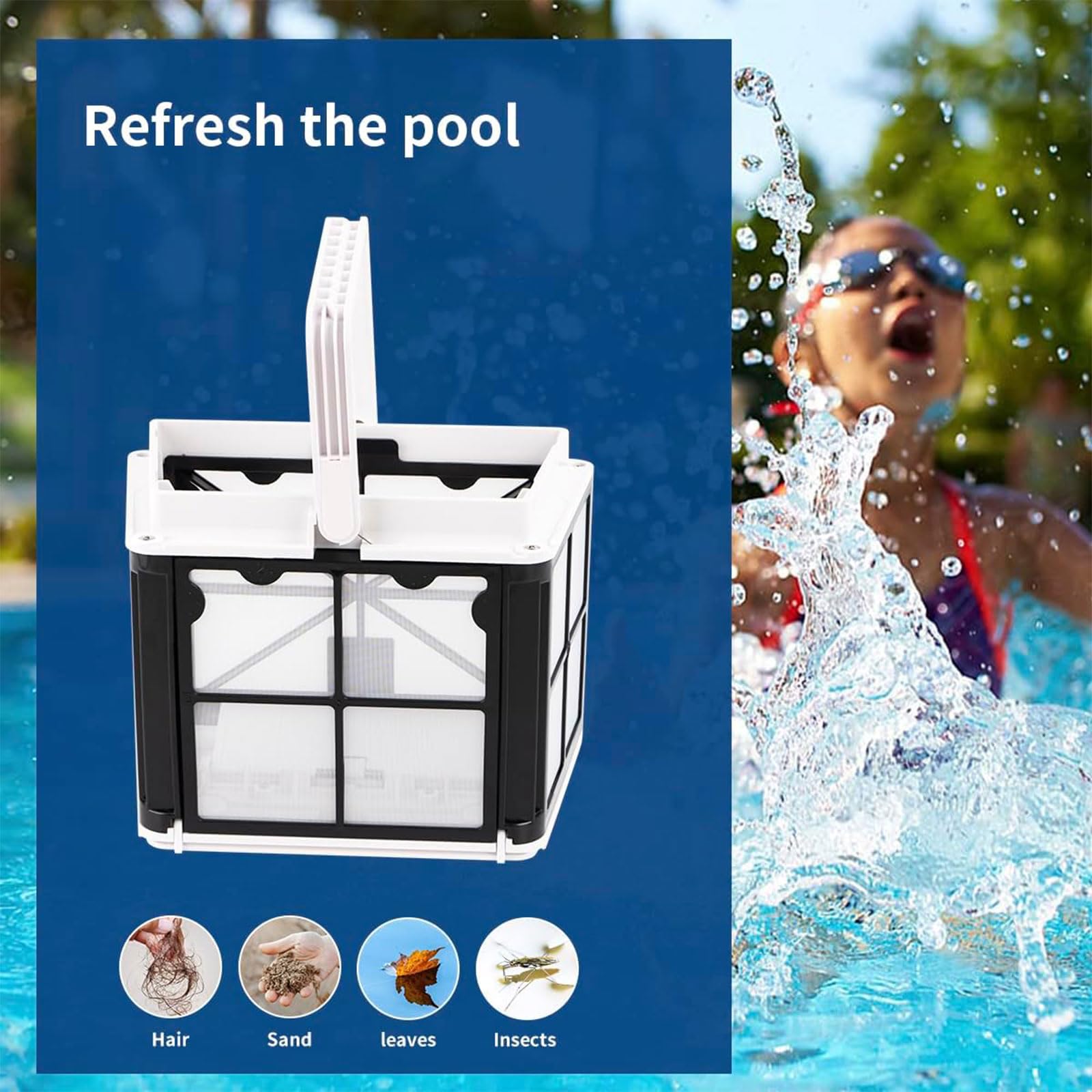 Filtro Limpiador de Piscinas de Capacidad, Repuesto de Cesta de Calidad Profesional, Accesorios de Robot de Limpieza de Piscinas, Filtro Inoxidable