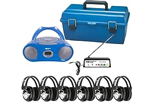 HamiltonBuhl Wireless 6 Person Listening Center: Elevate Your Audio Experience