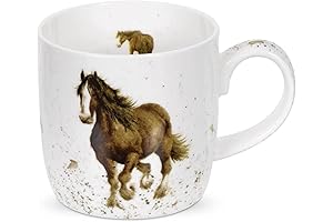 Royal Worcester Wrendale Designs Gigi Horse Mug