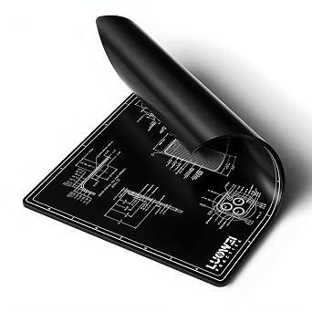 LUOWEI LW-M3 Heat Resistant Multifunctional Repair Pad Strong Toughness 27-inch Large Area Motherboard Welding Repair Mat