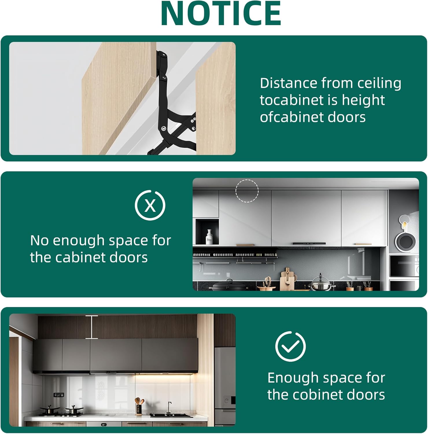 Vertical Lift Hinge, Vertical Swing Lift Pneumatic Arm Kitchen Mechanical Hinge Slow Closing, Durable & Silent Fit for Cabinet Width: 19.69-35.43" Matte Black
