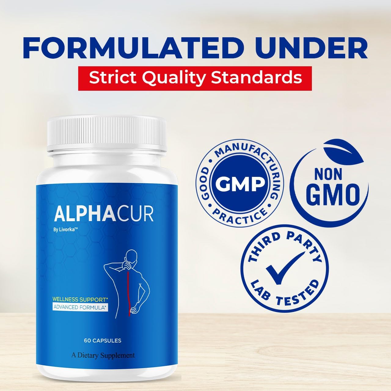 (3 Pack) Alpha Cur Capsules - Official Alpha Cur Advanced Nerve Support Supplement, Natural AlphaCur Maximum Strength Multivitamin Nerve Health & Wellness Support Reviews, 180 Capsules for 3 Months - Image 6