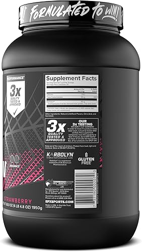 Miniatura 27 de EFX Sports Karbolyn Fuel | Polvo de carbohidratos de rápida absorción | Carga de carbohidratos, energía sostenida, recuperación rápida, sin